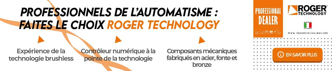 Professionnels faites le choix Roger Technology